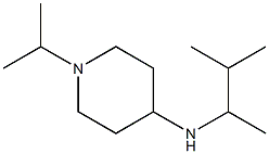 N-(3-methylbutan-2-yl)-1-(propan-2-yl)piperidin-4-amine Structure