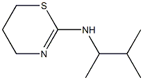 N-(3-methylbutan-2-yl)-5,6-dihydro-4H-1,3-thiazin-2-amine Structure