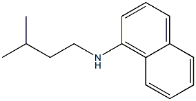 N-(3-methylbutyl)naphthalen-1-amine 구조식 이미지