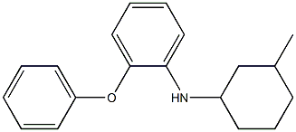 N-(3-methylcyclohexyl)-2-phenoxyaniline Structure