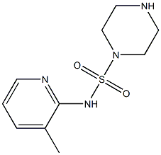 N-(3-methylpyridin-2-yl)piperazine-1-sulfonamide Structure