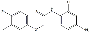 N-(4-amino-2-chlorophenyl)-2-(4-chloro-3-methylphenoxy)acetamide Structure