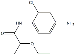 N-(4-amino-2-chlorophenyl)-2-ethoxypropanamide 구조식 이미지