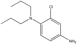 N-(4-amino-2-chlorophenyl)-N,N-dipropylamine Structure