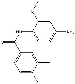 N-(4-amino-2-methoxyphenyl)-3,4-dimethylbenzamide Structure