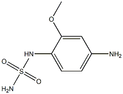 N-(4-amino-2-methoxyphenyl)sulfamide Structure