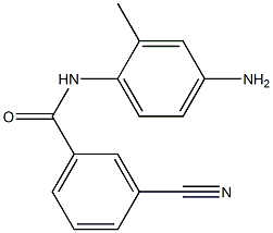 N-(4-amino-2-methylphenyl)-3-cyanobenzamide Structure