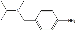 N-(4-aminobenzyl)-N-isopropyl-N-methylamine 구조식 이미지