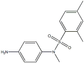 N-(4-aminophenyl)-N,2,4-trimethylbenzene-1-sulfonamide 구조식 이미지