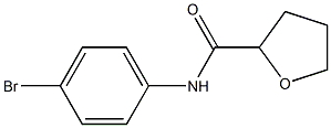 N-(4-bromophenyl)tetrahydrofuran-2-carboxamide Structure