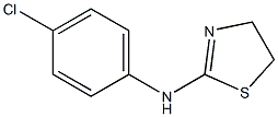 N-(4-chlorophenyl)-4,5-dihydro-1,3-thiazol-2-amine Structure