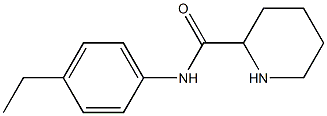 N-(4-ethylphenyl)piperidine-2-carboxamide 구조식 이미지