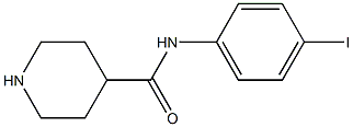 N-(4-iodophenyl)piperidine-4-carboxamide Structure