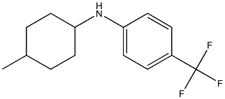 N-(4-methylcyclohexyl)-4-(trifluoromethyl)aniline 구조식 이미지