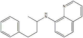 N-(4-phenylbutan-2-yl)quinolin-8-amine 구조식 이미지