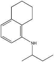 N-(butan-2-yl)-5,6,7,8-tetrahydronaphthalen-1-amine 구조식 이미지