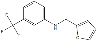 N-(furan-2-ylmethyl)-3-(trifluoromethyl)aniline 구조식 이미지