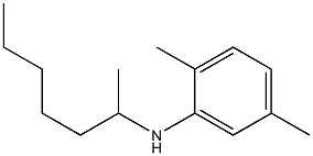 N-(heptan-2-yl)-2,5-dimethylaniline Structure