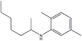 N-(heptan-2-yl)-2,5-dimethylaniline 구조식 이미지