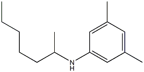 N-(heptan-2-yl)-3,5-dimethylaniline Structure