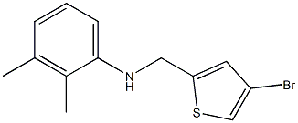 N-[(4-bromothiophen-2-yl)methyl]-2,3-dimethylaniline Structure