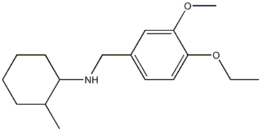 N-[(4-ethoxy-3-methoxyphenyl)methyl]-2-methylcyclohexan-1-amine 구조식 이미지