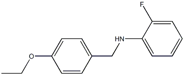 N-[(4-ethoxyphenyl)methyl]-2-fluoroaniline 구조식 이미지