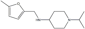 N-[(5-methylfuran-2-yl)methyl]-1-(propan-2-yl)piperidin-4-amine Structure