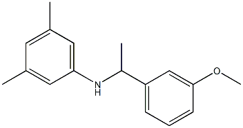 N-[1-(3-methoxyphenyl)ethyl]-3,5-dimethylaniline 구조식 이미지