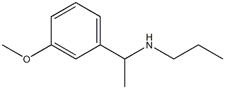 N-[1-(3-methoxyphenyl)ethyl]-N-propylamine 구조식 이미지