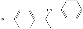 N-[1-(4-bromophenyl)ethyl]aniline 구조식 이미지