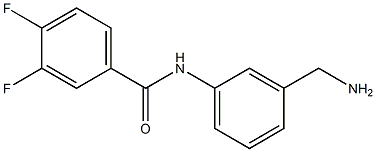 N-[3-(aminomethyl)phenyl]-3,4-difluorobenzamide Structure