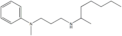 N-[3-(heptan-2-ylamino)propyl]-N-methylaniline 구조식 이미지