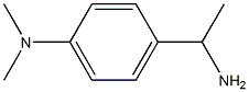 N-[4-(1-aminoethyl)phenyl]-N,N-dimethylamine 구조식 이미지