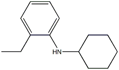 N-cyclohexyl-2-ethylaniline Structure