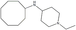 N-cyclooctyl-1-ethylpiperidin-4-amine Structure