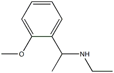 N-ethyl-N-[1-(2-methoxyphenyl)ethyl]amine 구조식 이미지