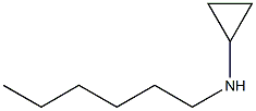 N-hexylcyclopropanamine 구조식 이미지