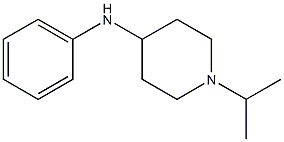 N-phenyl-1-(propan-2-yl)piperidin-4-amine Structure