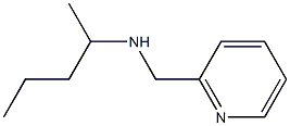 pentan-2-yl(pyridin-2-ylmethyl)amine Structure