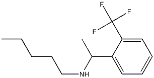 pentyl({1-[2-(trifluoromethyl)phenyl]ethyl})amine 구조식 이미지