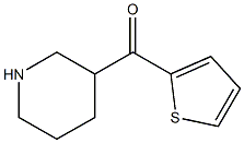 piperidin-3-yl(thien-2-yl)methanone Structure