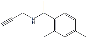 prop-2-yn-1-yl[1-(2,4,6-trimethylphenyl)ethyl]amine Structure