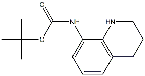 tert-butyl 1,2,3,4-tetrahydroquinolin-8-ylcarbamate 구조식 이미지
