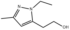 1H-Pyrazole-5-ethanol,  1-ethyl-3-methyl- Structure