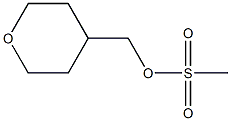 TETRAHYDRO-2H-PYRAN-4-YLMETHYL METHANESULFONATE Structure