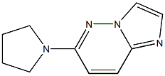 6-Pyrrolidin-1-yl-imidazo[1,2-b]pyridazine Structure