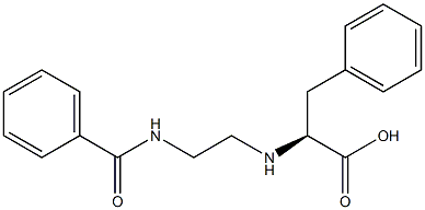 HIPPURYL-L-PHENYLALANINE extrapure 구조식 이미지