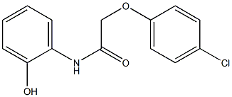 2-(4-chlorophenoxy)-N-(2-hydroxyphenyl)acetamide Structure