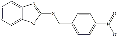 2-({4-nitrobenzyl}sulfanyl)-1,3-benzoxazole Structure